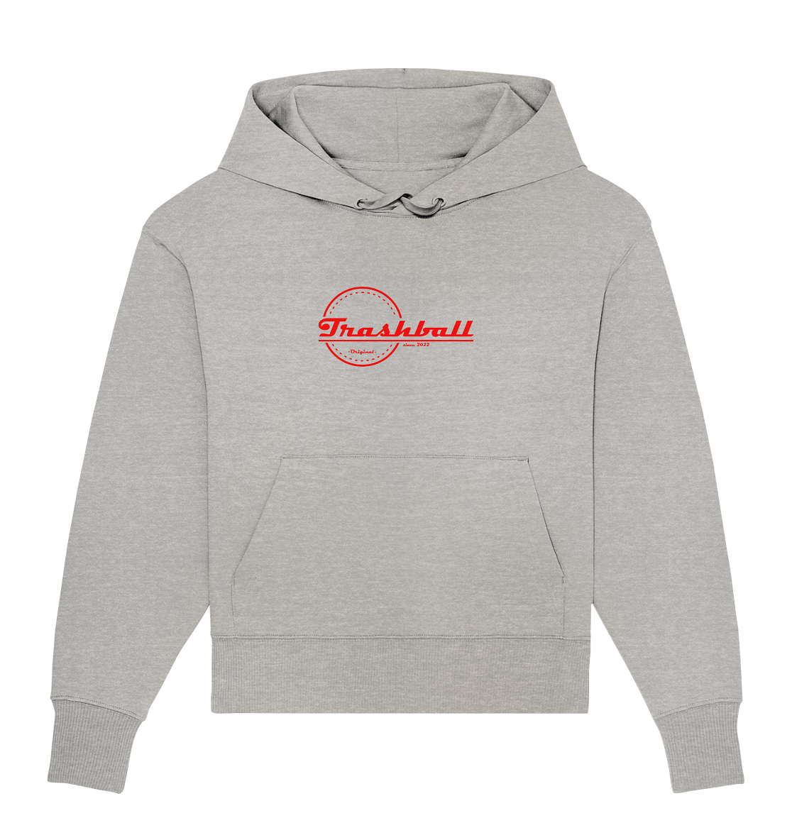 Trashball "Logo" - Organic Oversize Hoodie