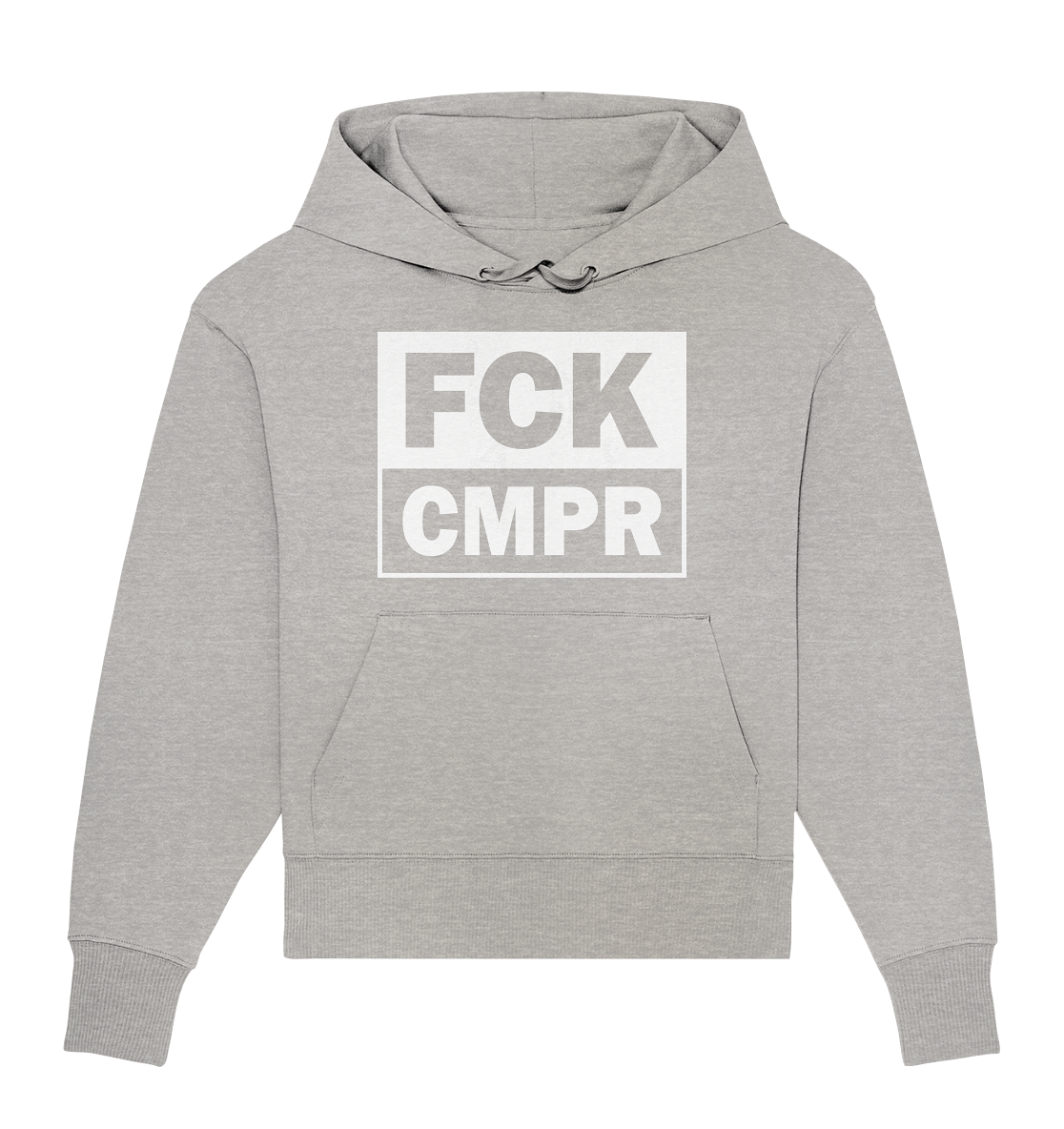 Trashball "FCKCMPR" - Organic Oversize Hoodie