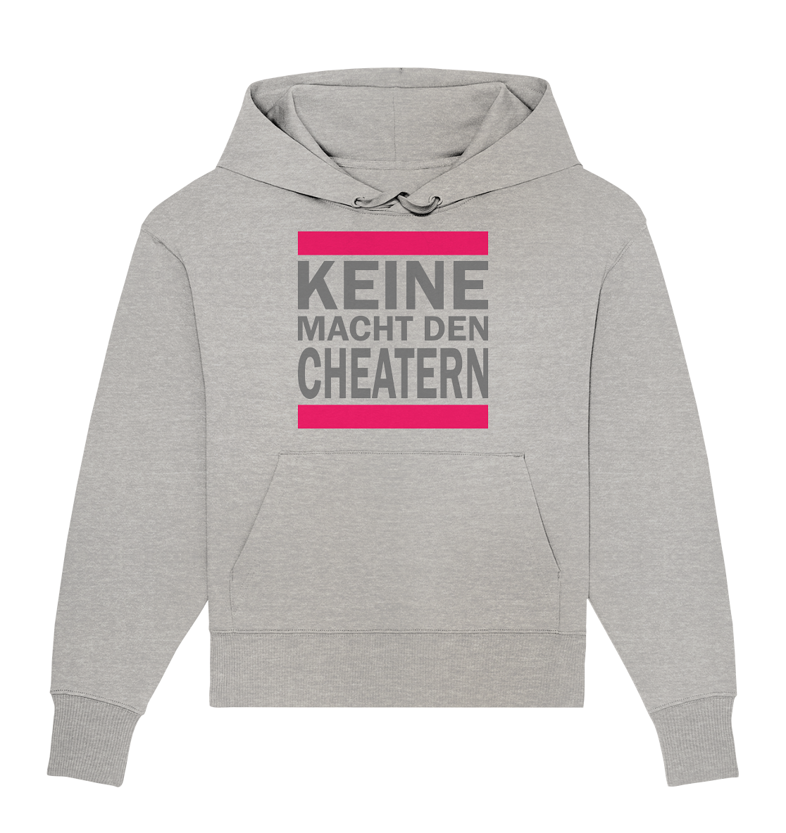 Trashball "Keine Macht den Cheatern" - Organic Oversize Hoodie