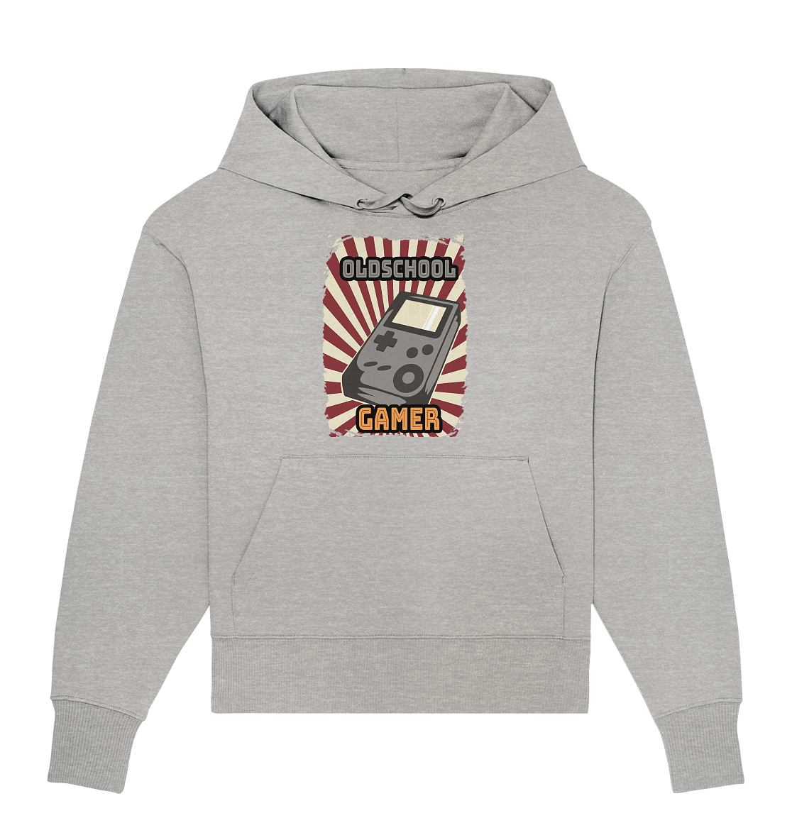 Trashball "Oldschool Gamer" - Organic Oversize Hoodie