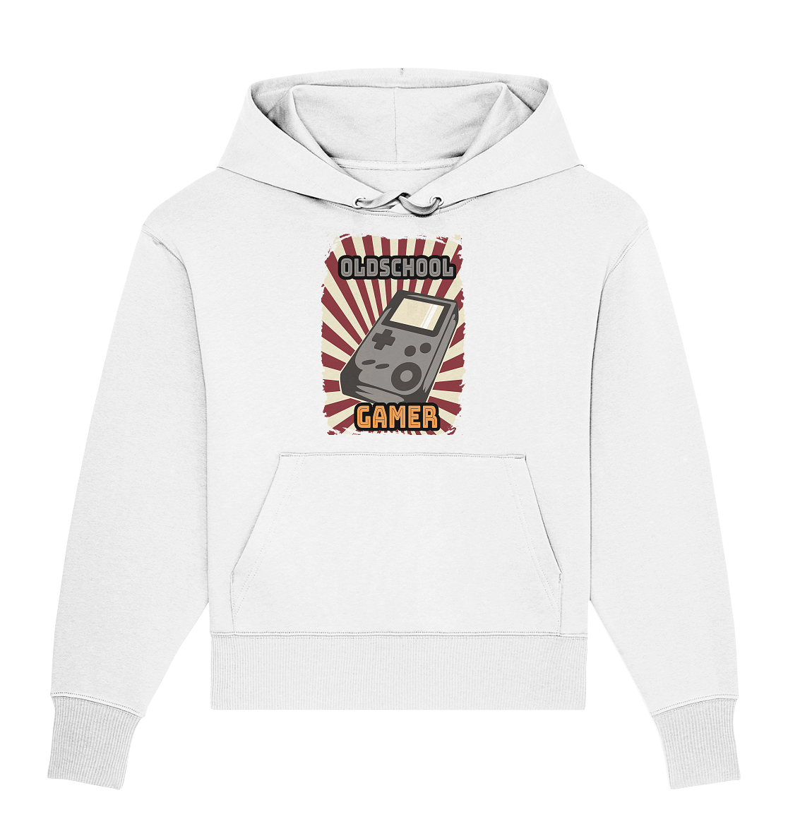 Trashball "Oldschool Gamer" - Organic Oversize Hoodie