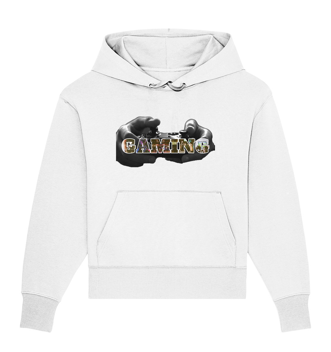 Trashball "Gaming Hands" - Organic Oversize Hoodie