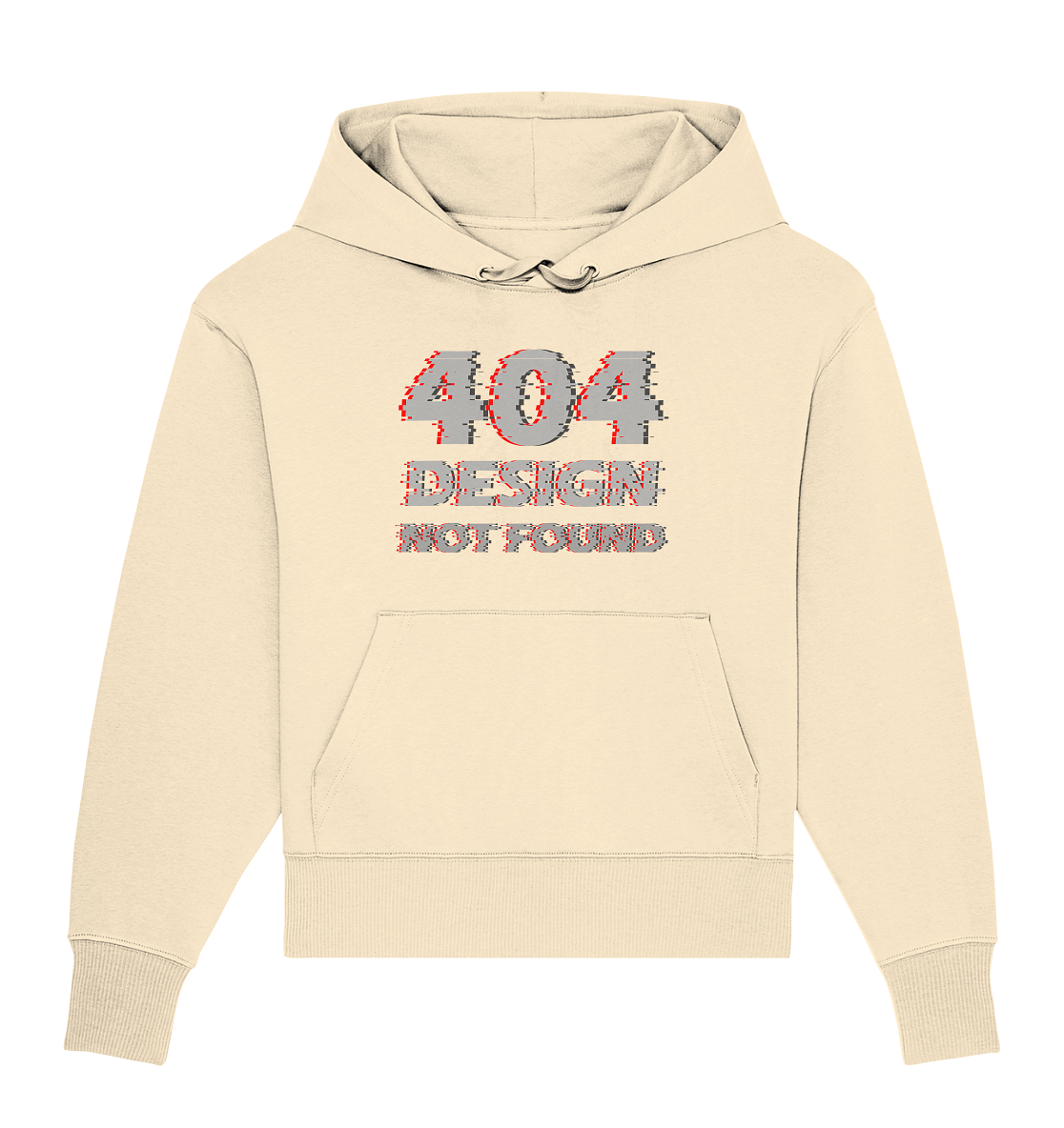 Trashball "404" - Organic Oversize Hoodie