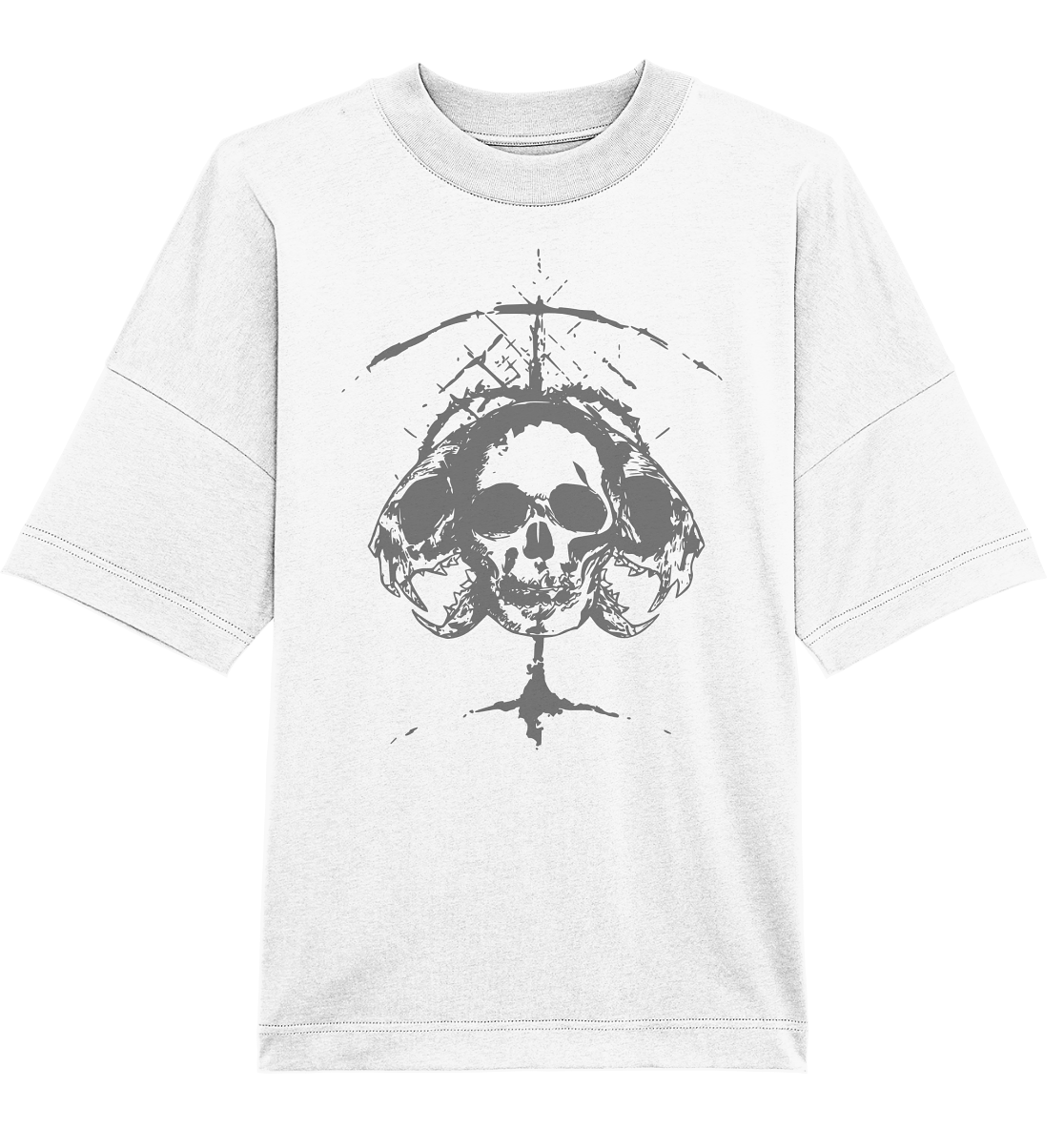 Darksign "Heads" - Organic Oversize Shirt