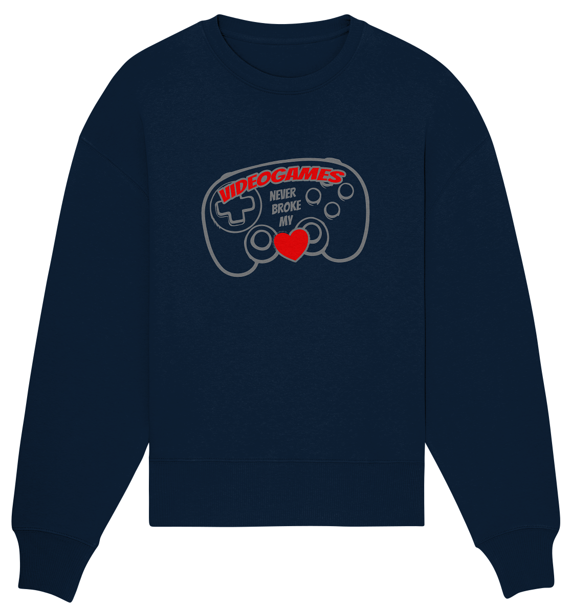 Trashball "Never Broke my Heart" - Organic Oversize Sweatshirt