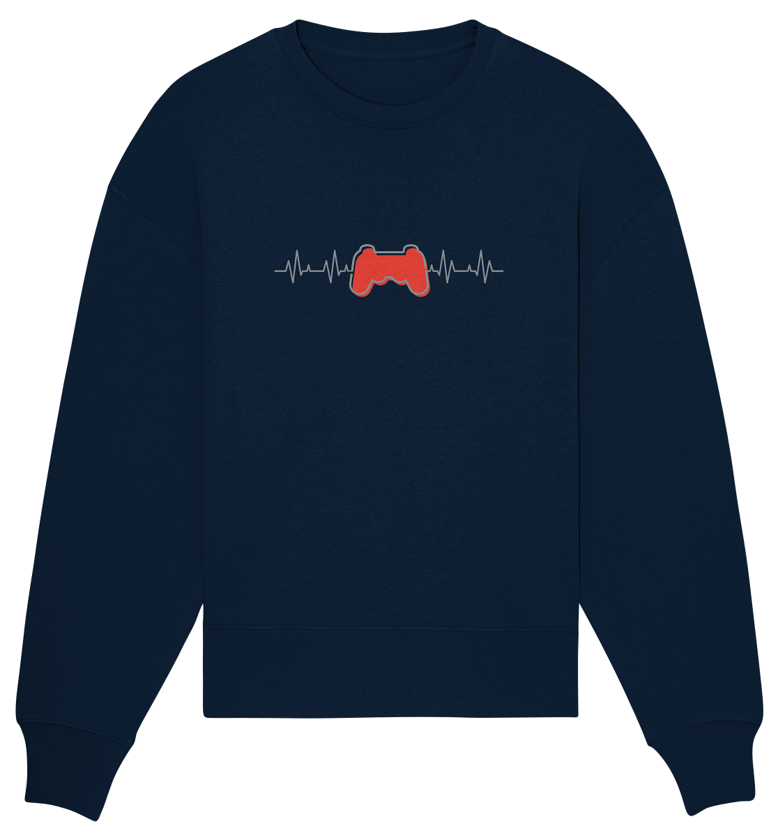 Trashball "Heartbeat" - Organic Oversize Sweatshirt