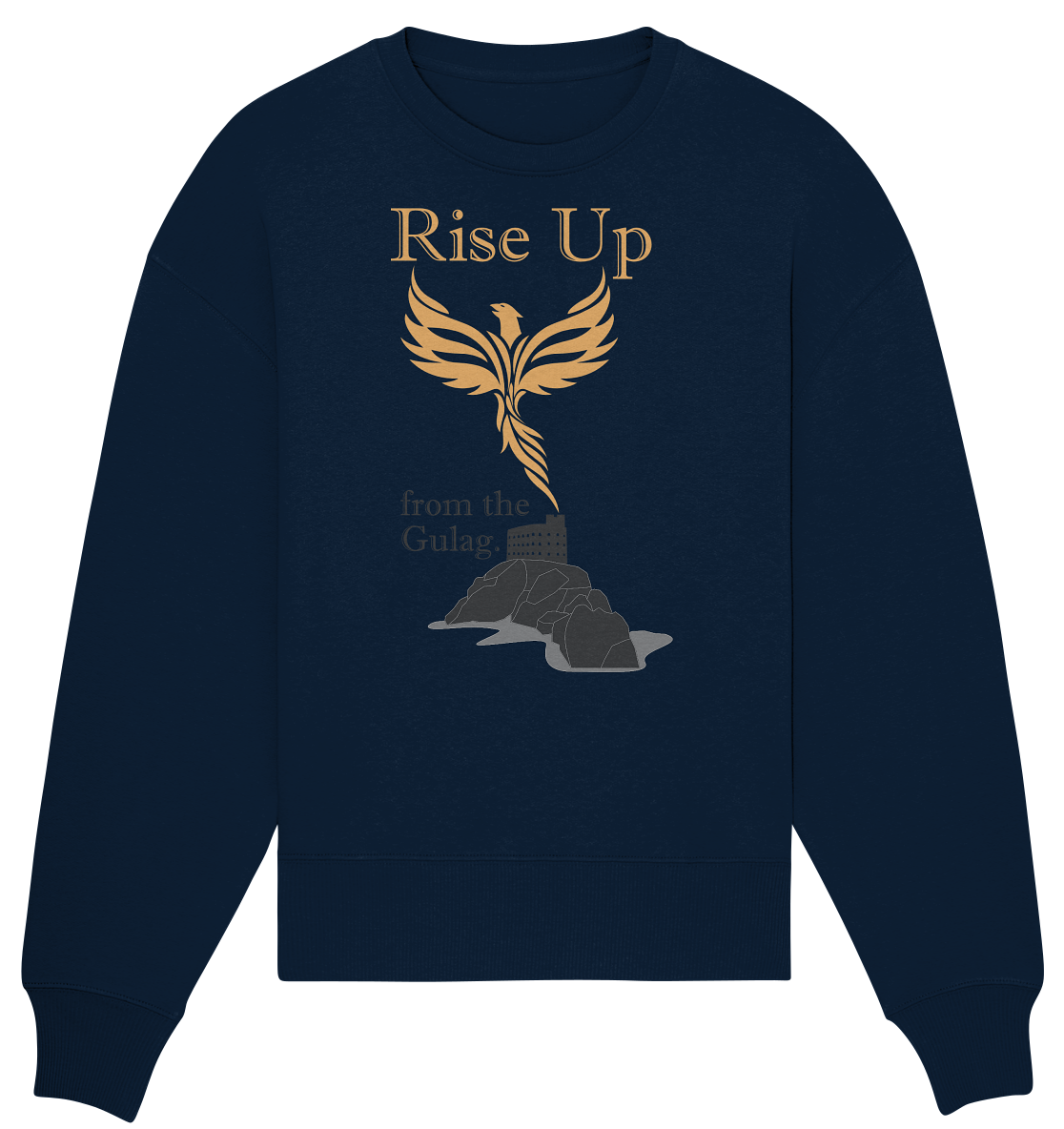 Trashball "Rise Up" - Organic Oversize Sweatshirt