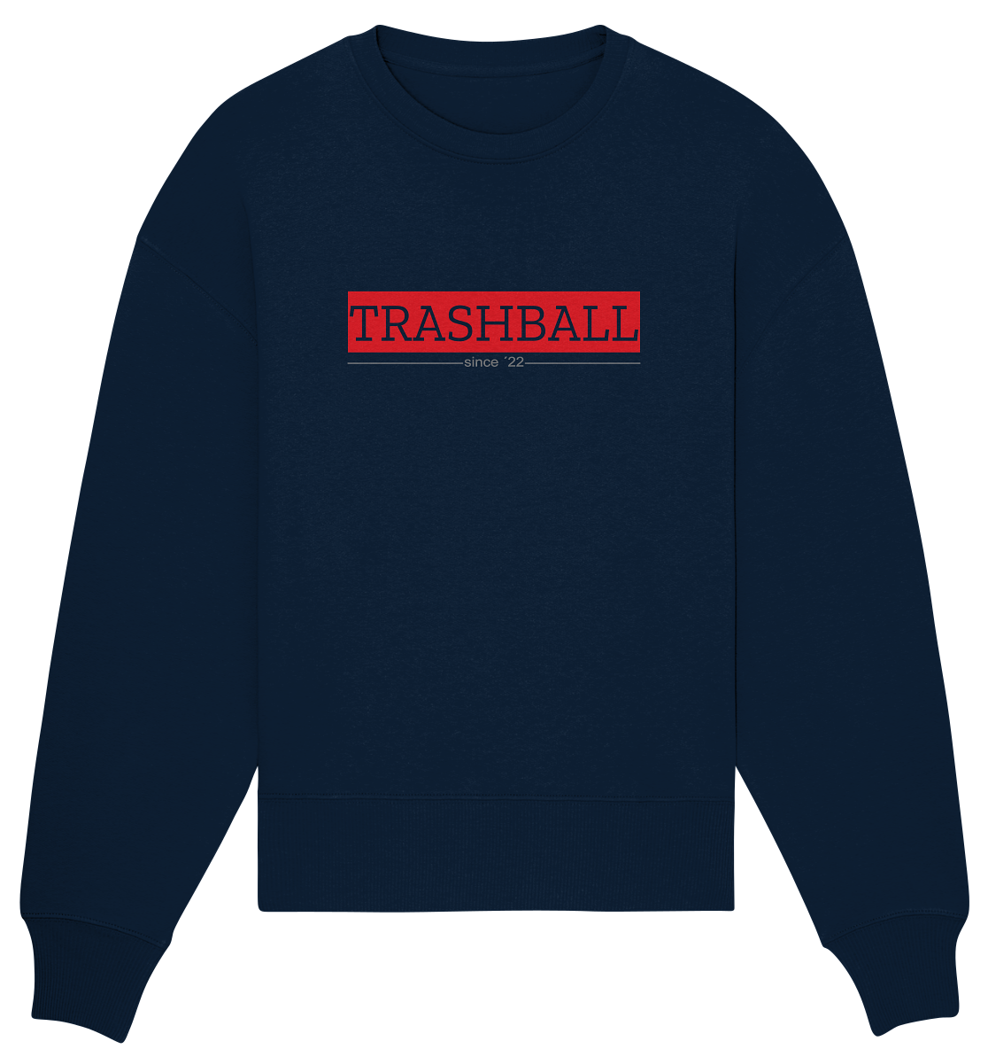 Trashball "Klassik" - Organic Oversize Sweatshirt