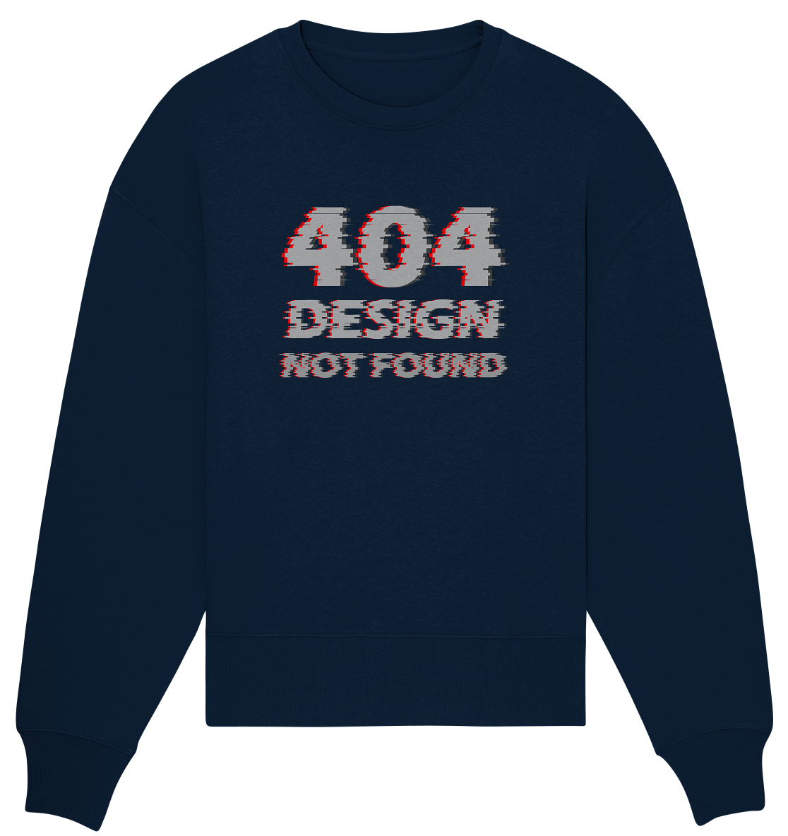 Trashball "404" - Organic Oversize Sweatshirt