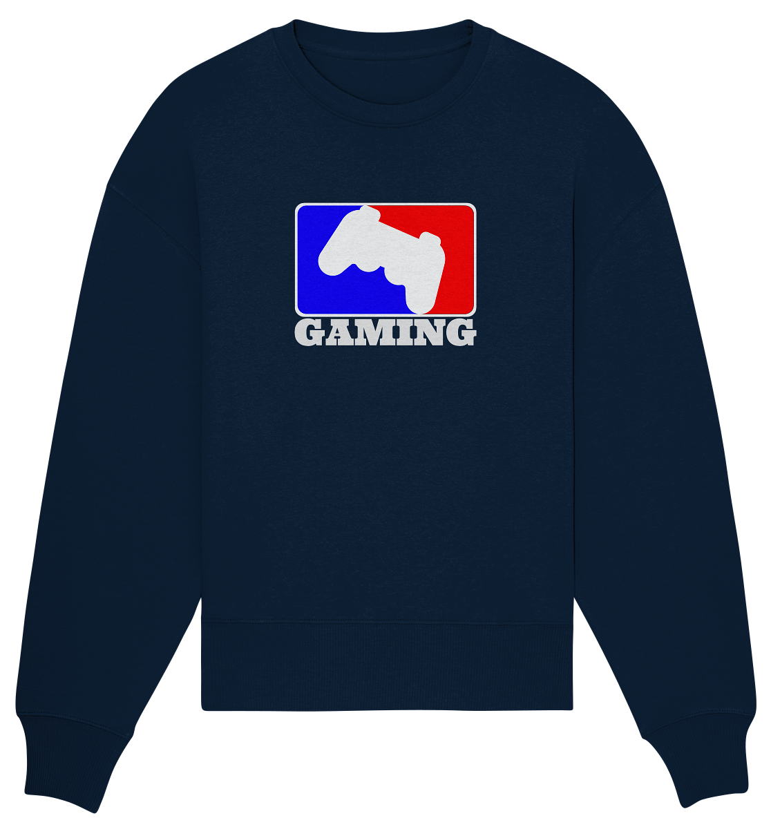 Trashball "Gaming Logo" - Organic Oversize Sweatshirt