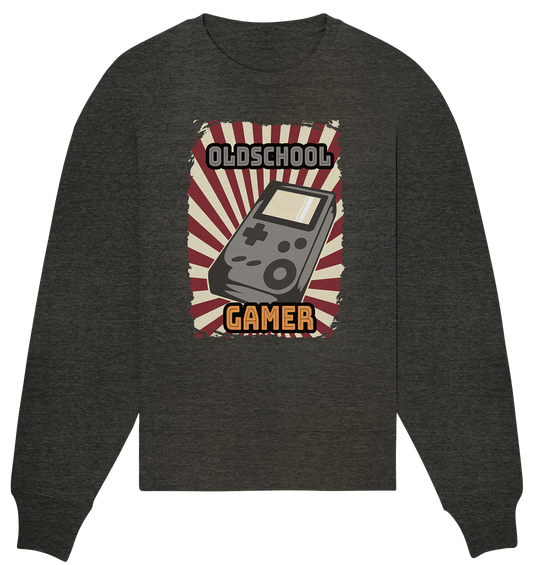 Trashball "Oldschool Gamer" - Organic Oversize Sweatshirt