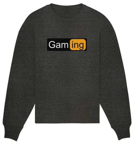 Trashball "Gaming" - Organic Oversize Sweatshirt