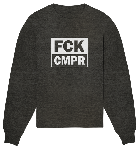 Trashball "FCKCMPR" - Organic Oversize Sweatshirt