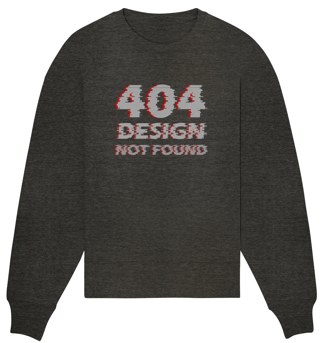 Trashball "404" - Organic Oversize Sweatshirt