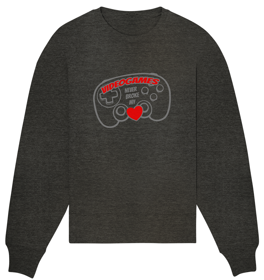 Trashball "Never Broke my Heart" - Organic Oversize Sweatshirt