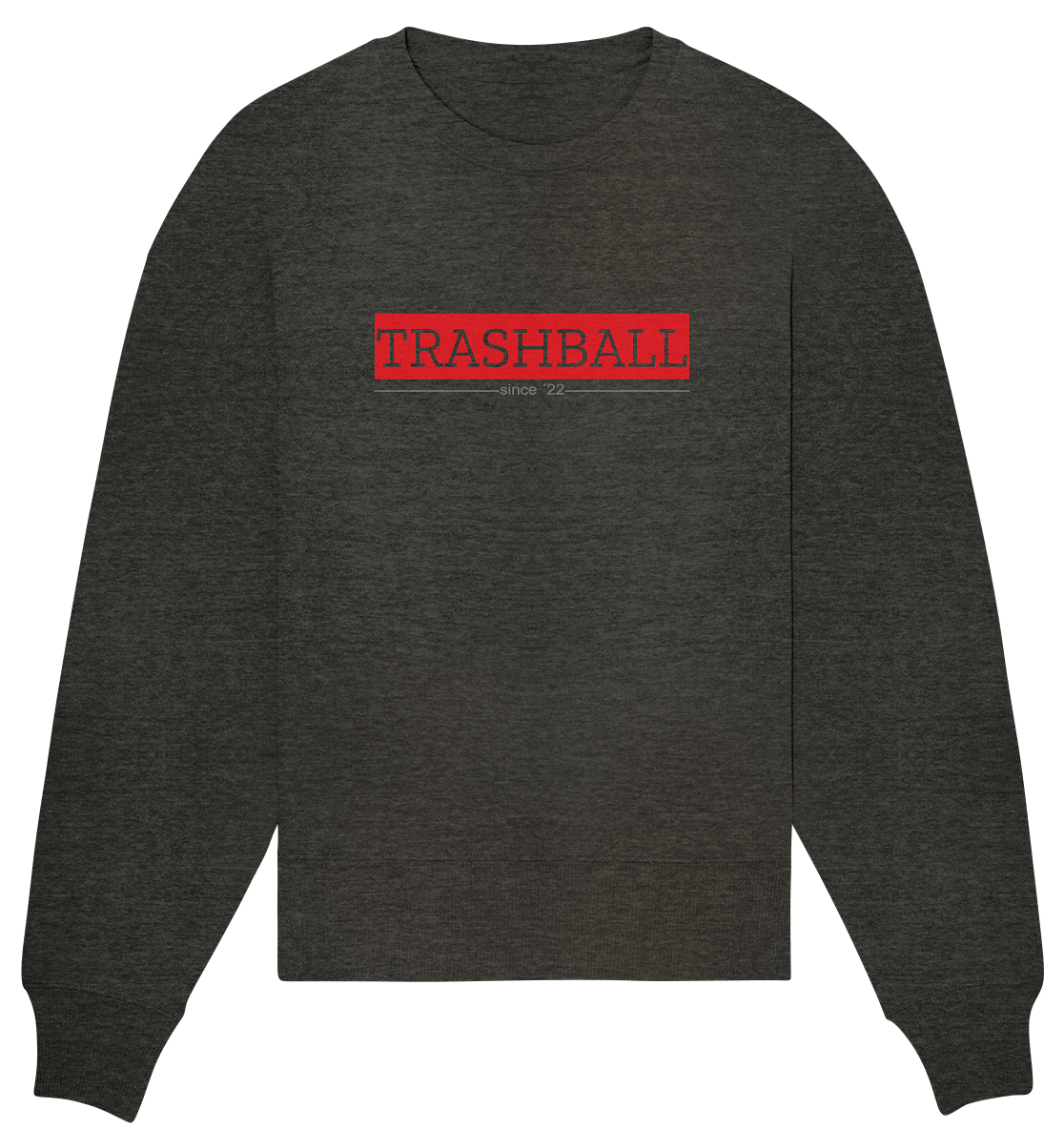 Trashball "Klassik" - Organic Oversize Sweatshirt