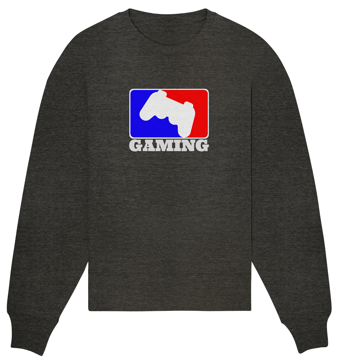 Trashball "Gaming Logo" - Organic Oversize Sweatshirt