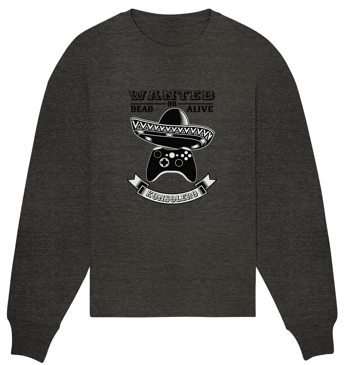 Trashball "Konsolero" - Organic Oversize Sweatshirt