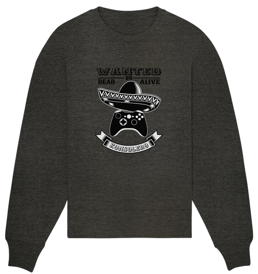 Trashball "Konsolero" - Organic Oversize Sweatshirt