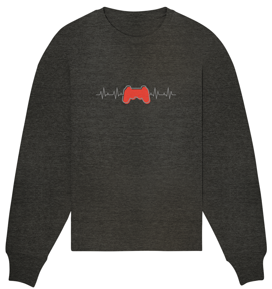 Trashball "Heartbeat" - Organic Oversize Sweatshirt