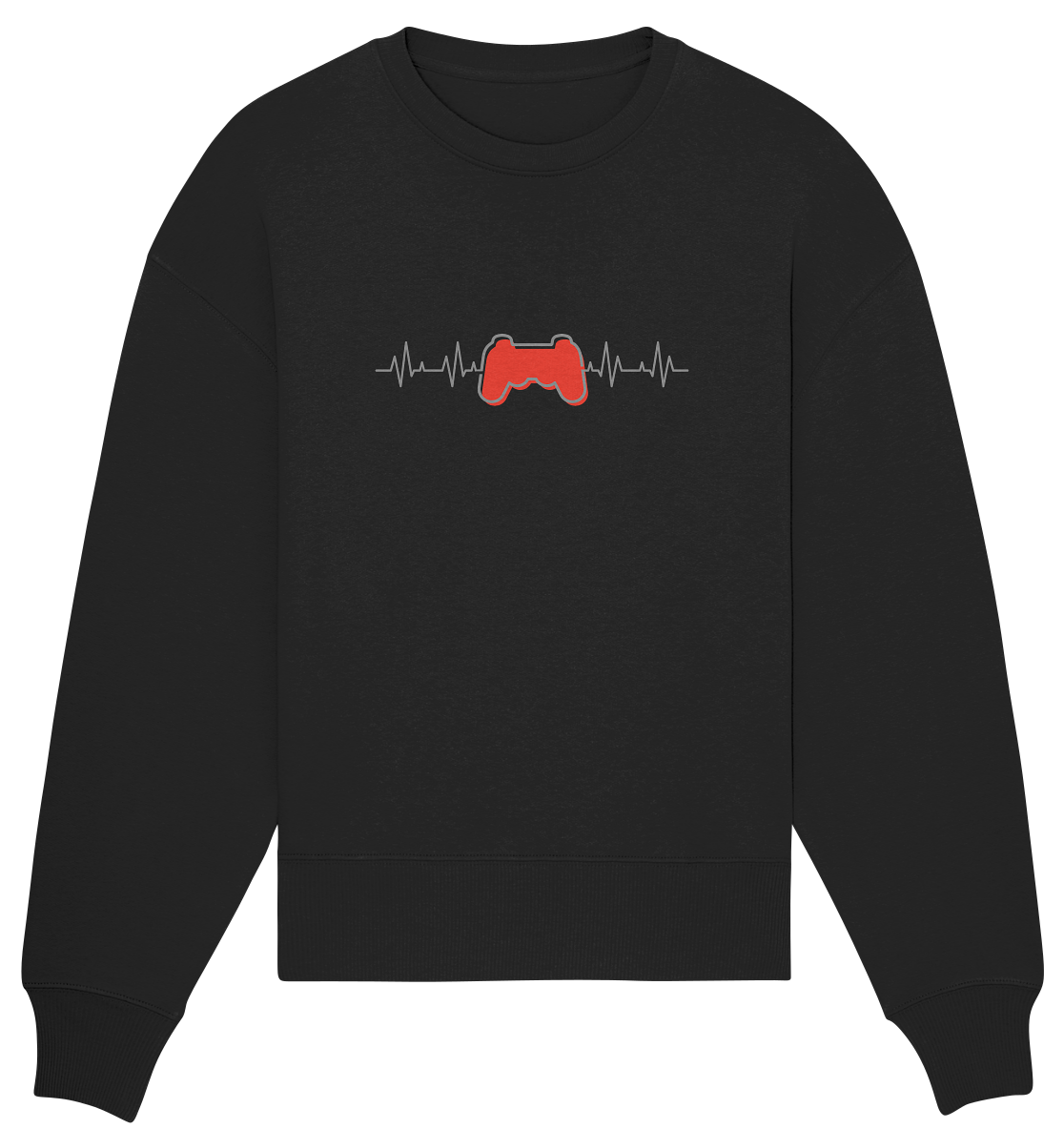 Trashball "Heartbeat" - Organic Oversize Sweatshirt