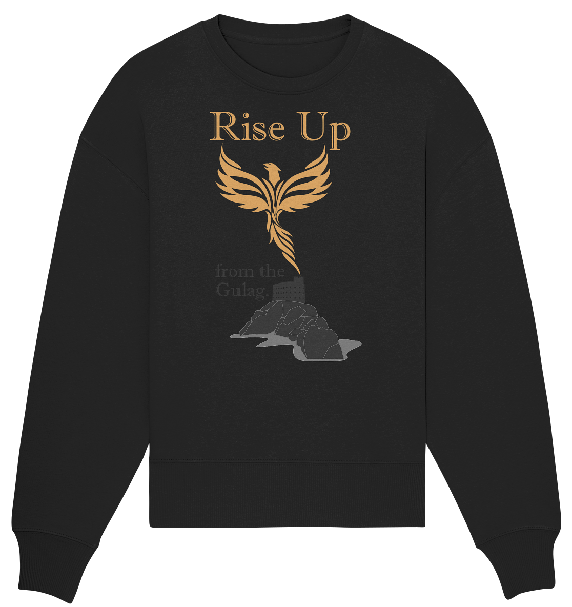 Trashball "Rise Up" - Organic Oversize Sweatshirt