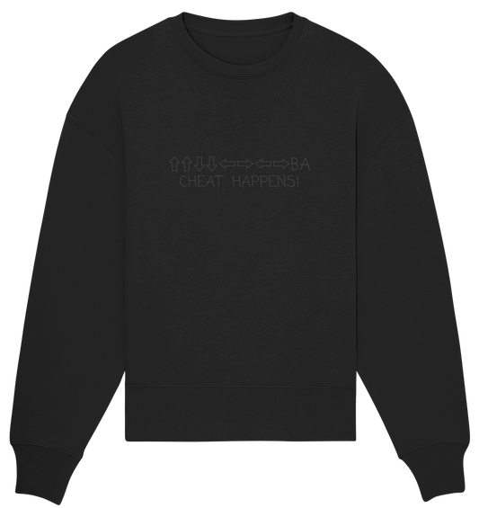 Trashball "Cheat Happens" - Organic Oversize Sweatshirt