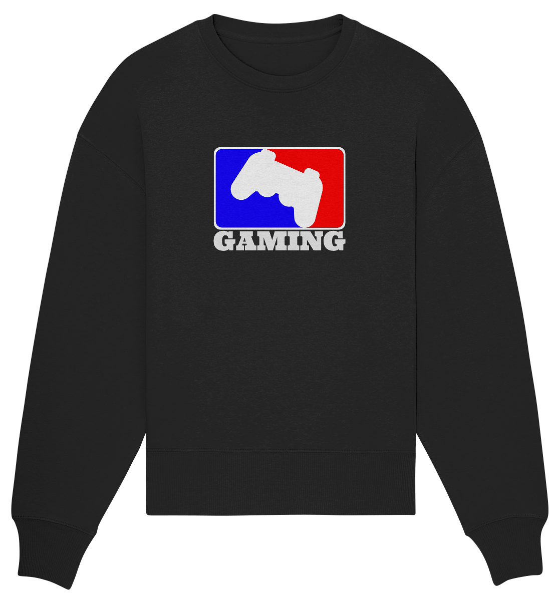 Trashball "Gaming Logo" - Organic Oversize Sweatshirt