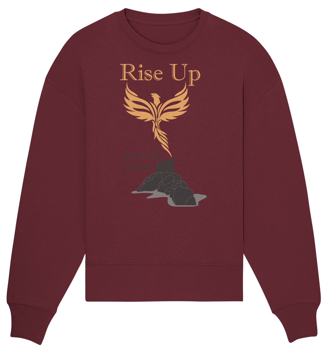 Trashball "Rise Up" - Organic Oversize Sweatshirt