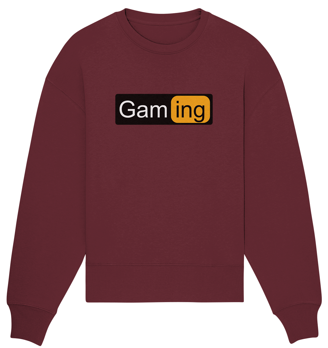 Trashball "Gaming" - Organic Oversize Sweatshirt