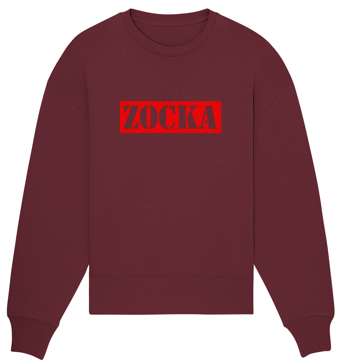 Trashball "ZOCKA" - Organic Oversize Sweatshirt