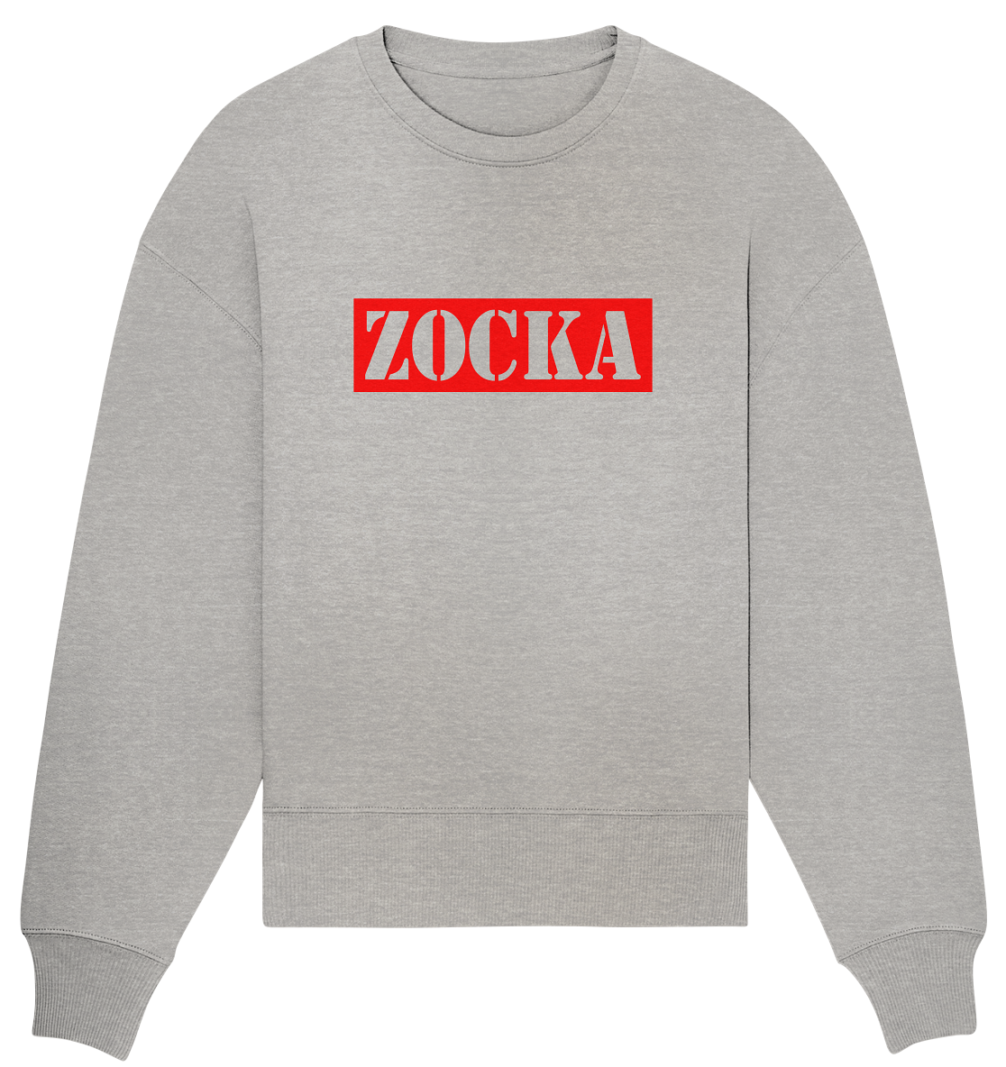 Trashball "ZOCKA" - Organic Oversize Sweatshirt