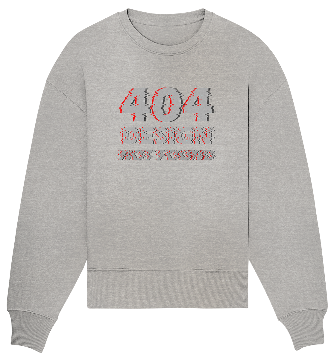 Trashball "404" - Organic Oversize Sweatshirt