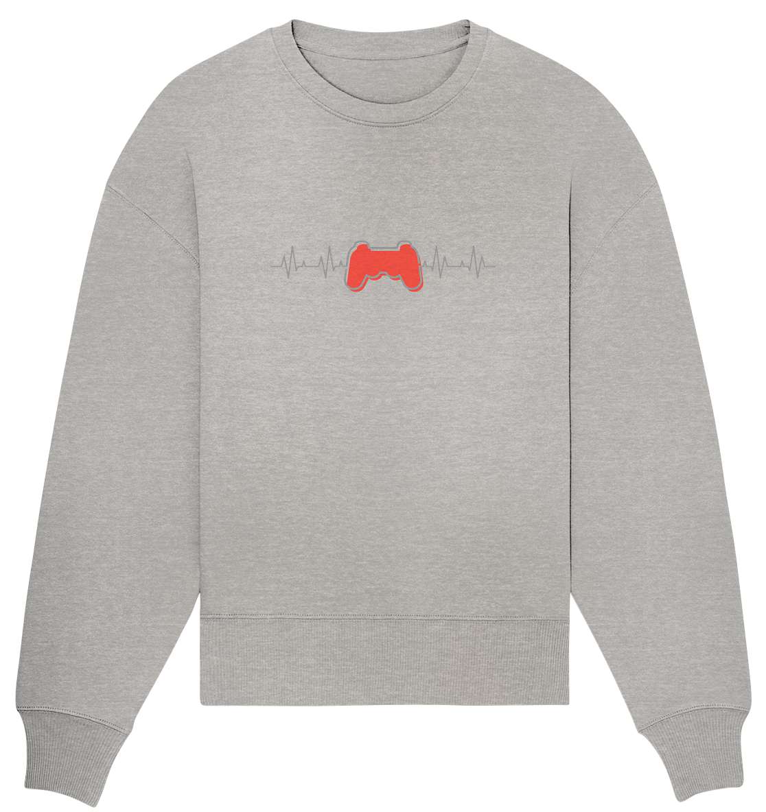 Trashball "Heartbeat" - Organic Oversize Sweatshirt