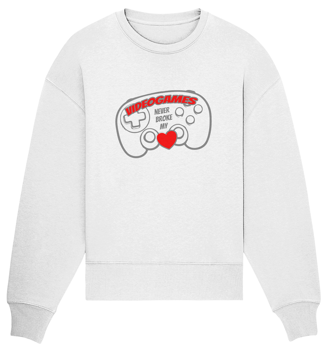 Trashball "Never Broke my Heart" - Organic Oversize Sweatshirt