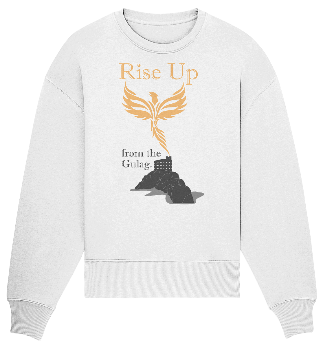 Trashball "Rise Up" - Organic Oversize Sweatshirt