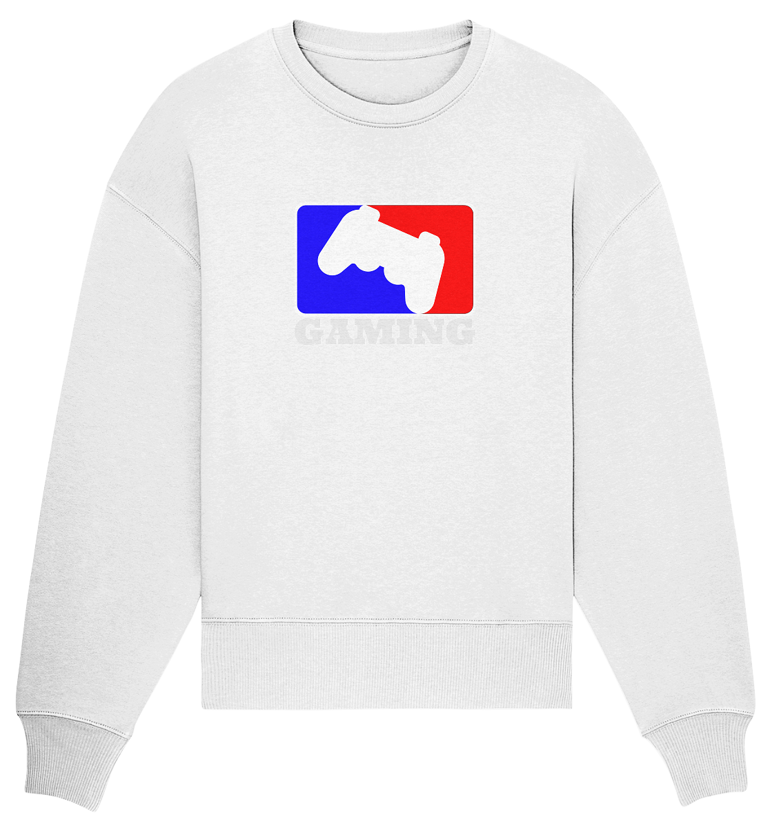 Trashball "Gaming Logo" - Organic Oversize Sweatshirt