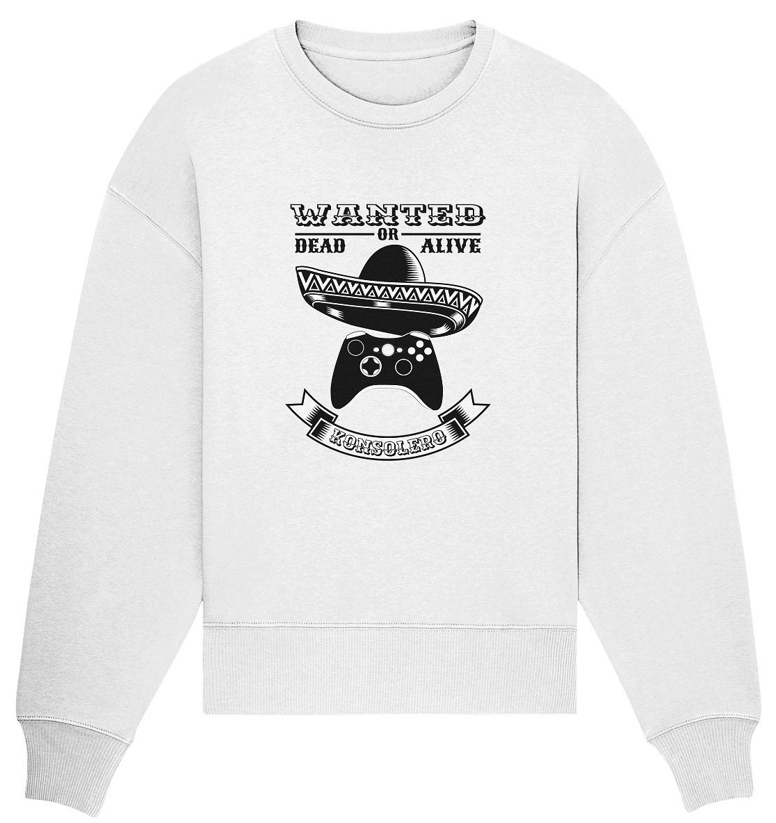 Trashball "Konsolero" - Organic Oversize Sweatshirt