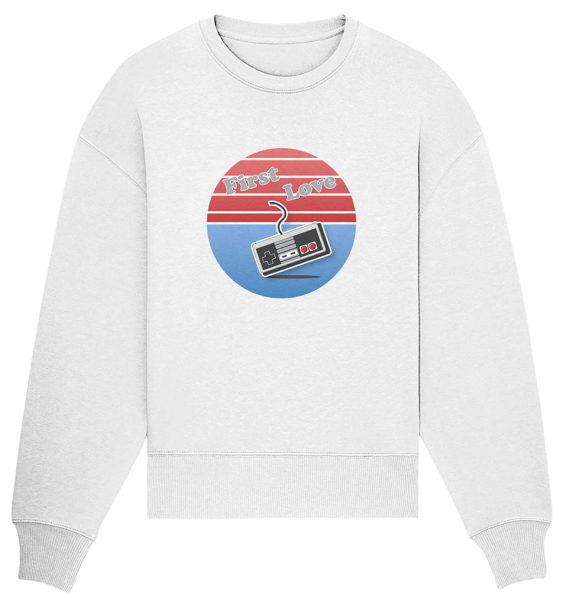 Trashball "First Love" - Organic Oversize Sweatshirt