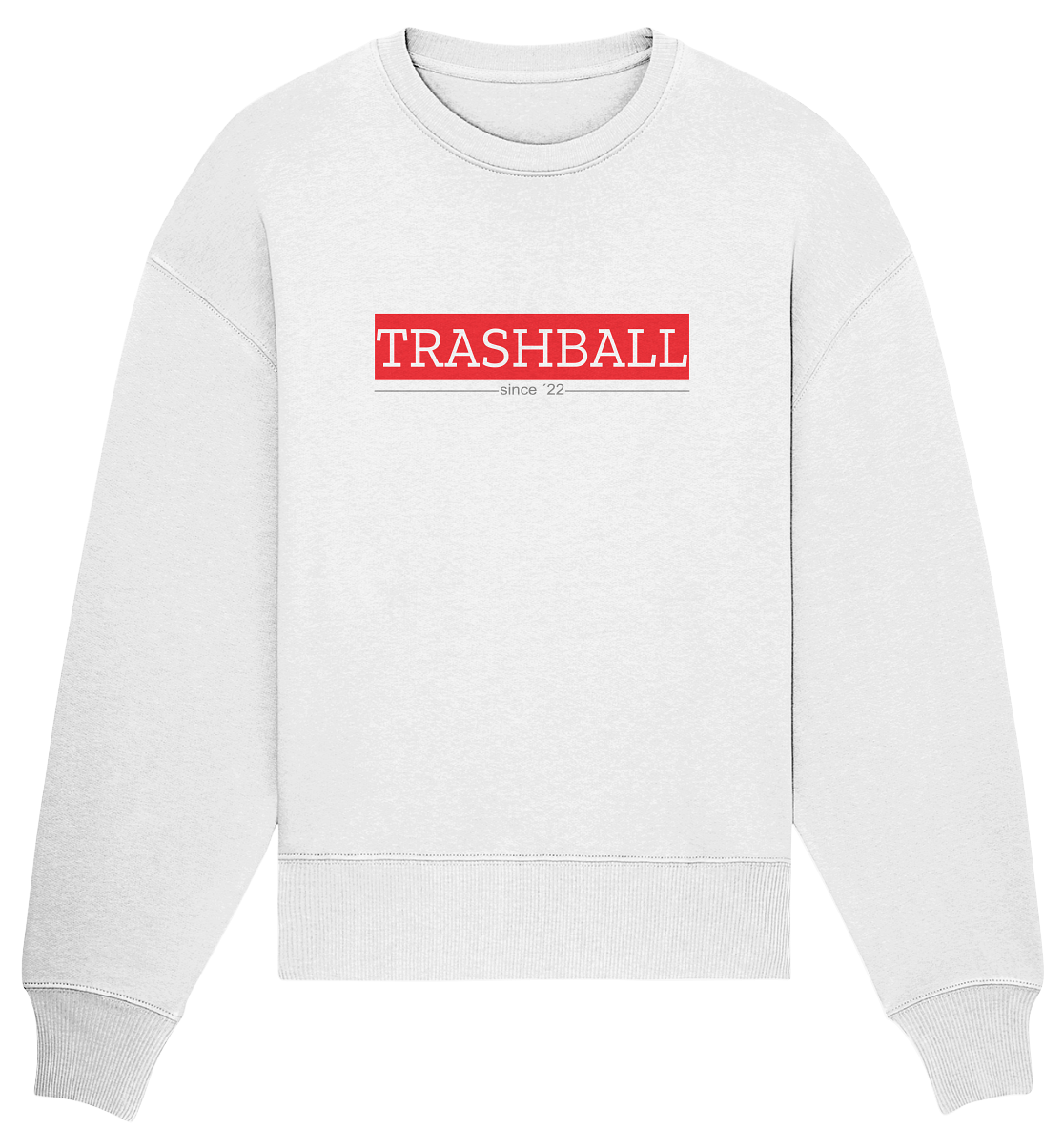 Trashball "Klassik" - Organic Oversize Sweatshirt