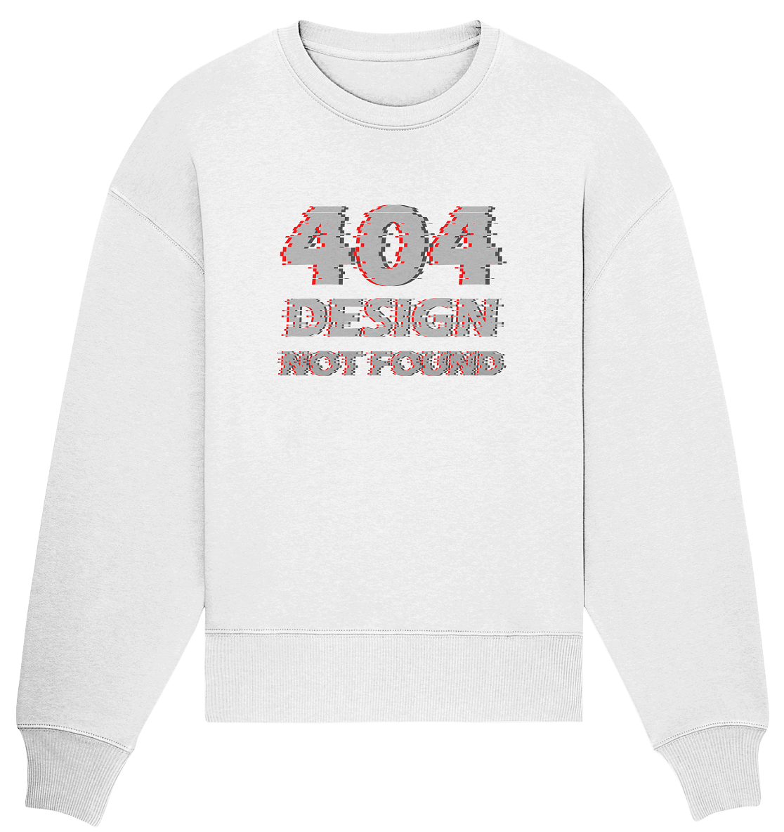 Trashball "404" - Organic Oversize Sweatshirt