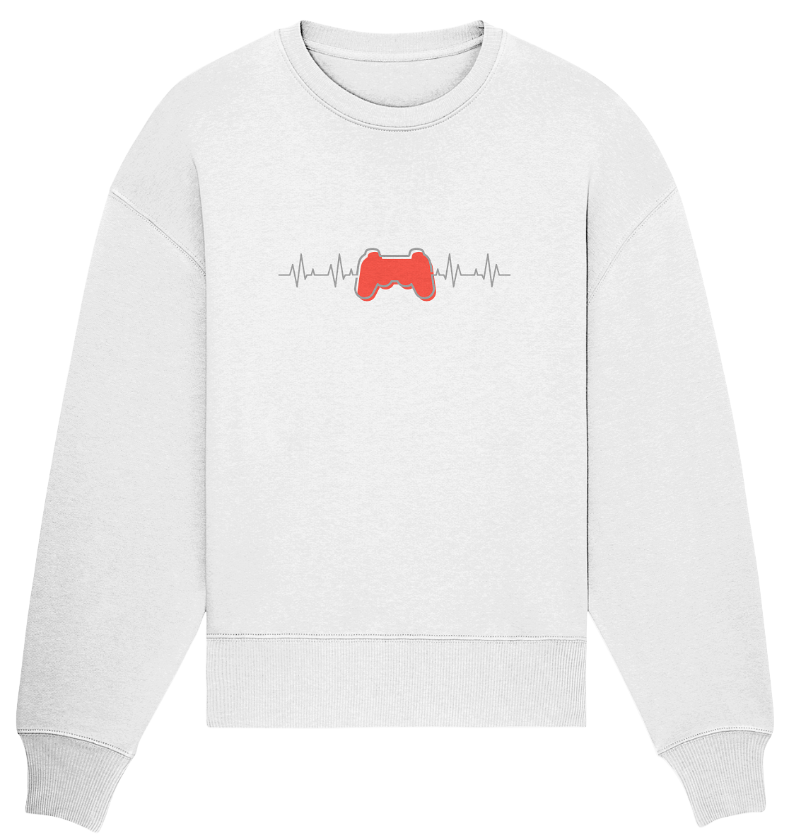 Trashball "Heartbeat" - Organic Oversize Sweatshirt