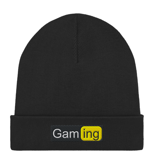 Trashball "Gaming" - Organic Rib Beanie