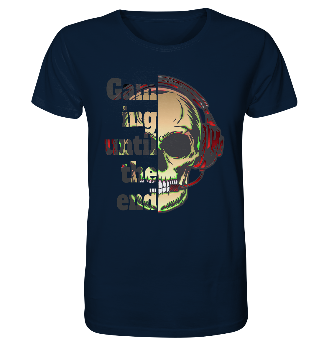 Trashball "Gaming until the end" - Organic Shirt