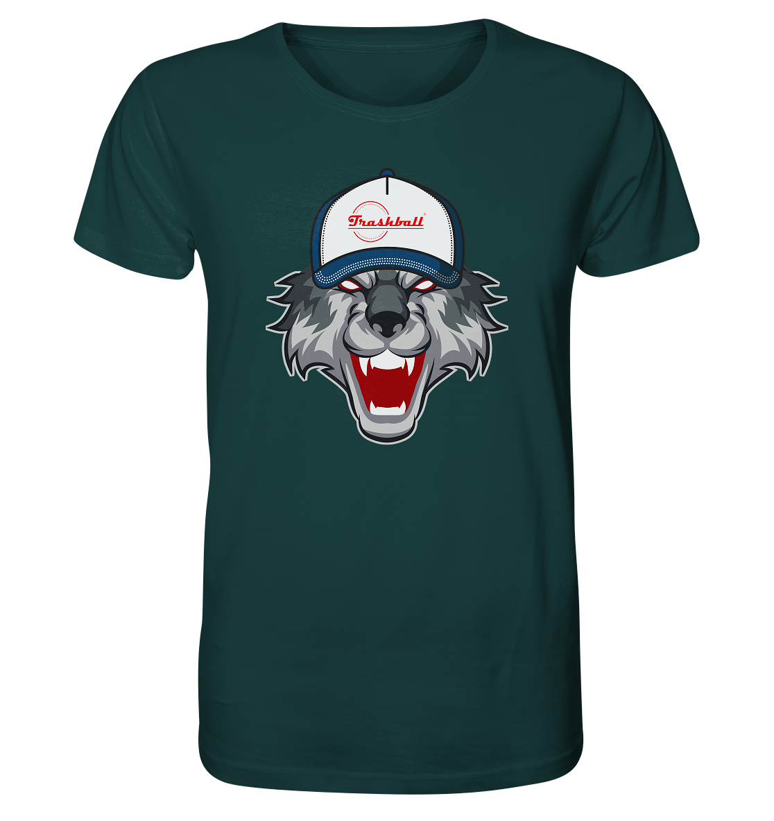 Trashball "Wolf Cap" - Organic Shirt