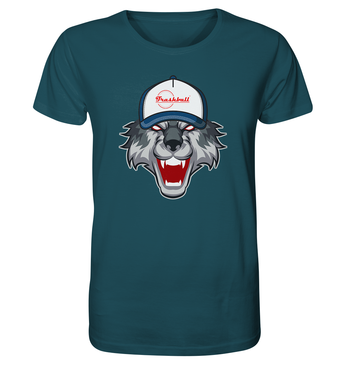 Trashball "Wolf Cap" - Organic Shirt