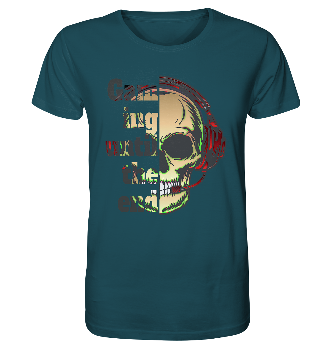 Trashball "Gaming until the end" - Organic Shirt