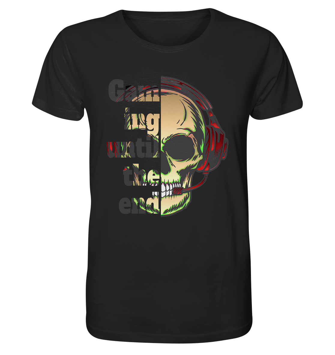 Trashball "Gaming until the end" - Organic Shirt