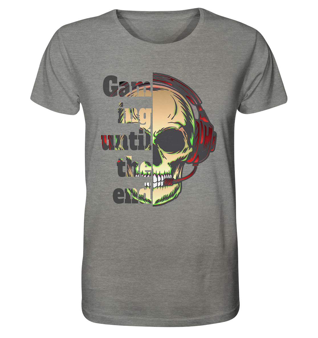 Trashball "Gaming until the end" - Organic Shirt