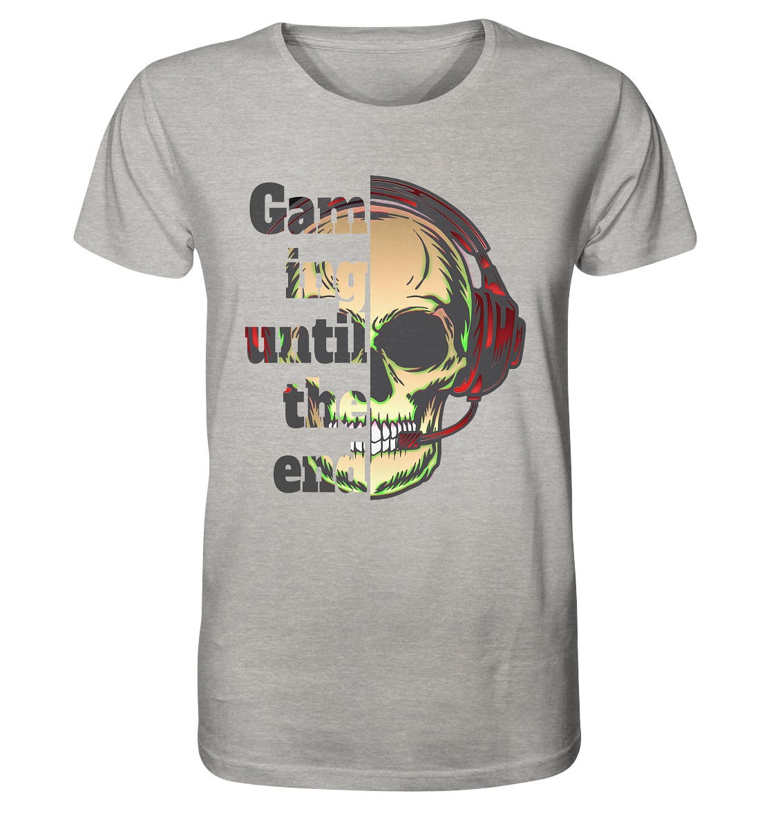 Trashball "Gaming until the end" - Organic Shirt